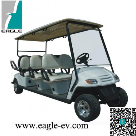 6 Seats Golf Carts, 5kw AC Motor, Plastic Body, Made in China, Factory Supply, CE Certificate, Made in China, Eg2069k