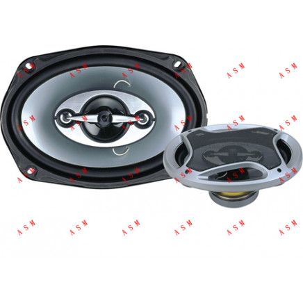 6" X 9" 2-Way Coaxial Speakers with 400 Watts Max. Power (ASM-69470)
