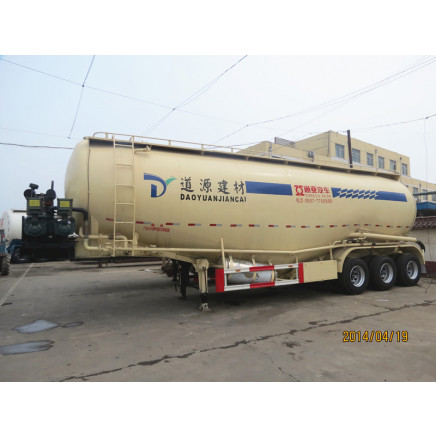 65cbm Cement Trailer with Diesel Engine and Compressor