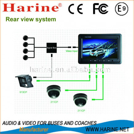7 Inch Auto Accessories Rear View Reversing System Parking Sensor