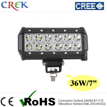 7inch Dual Row LED Light Bar 36W with High Quality CREE LEDs (CK-BC20603)