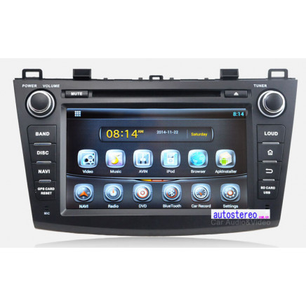 8" Android 4.2.2 Car Stereo GPS Navigation for Mazda 3 Car Radio