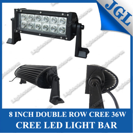 8 Inch 36W CREE LED Light Bar 2640 Lumens/4X4 Auxiliary Light