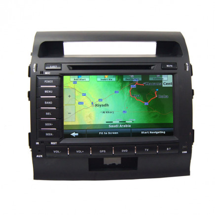 8 Inch Car Central Multimedia for Toyota LAN Cruiser