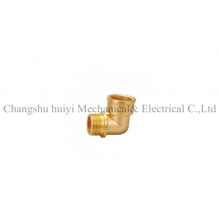 90 Degree Forged Female Elbow with Brass