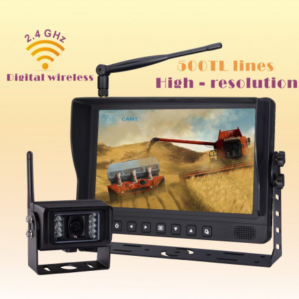 9inches High Definition Wireless Agricultural Machinery Camera, Used in Farm Tractor, Grain Cart, Horse Trailer, Livestock Vision