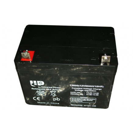 AGM Lead Acid Deep Cycle Battery 12V 60ah