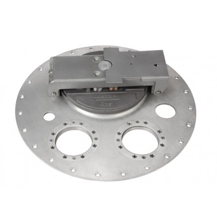 API 20'' Aluminum Alloy with P/V Vent and Locked Tanker Truck Manhole Cover (C801b-560/580)