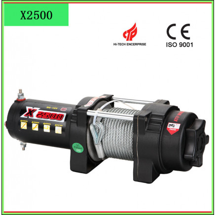 ATV Electric Winch with 2500lbs Pulling Capacity