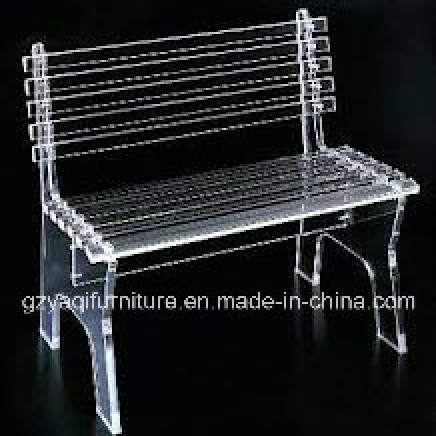Acrylic Outdoor Furniture Chair Specific Use Acrylic Garden Chair Park Bench Chair