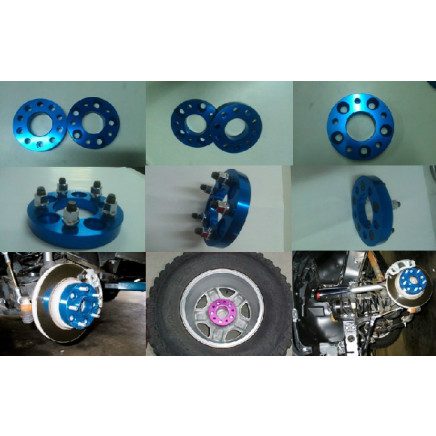 Aluminum CNC Machining 5 Lug Wheel Spacer Adapter
