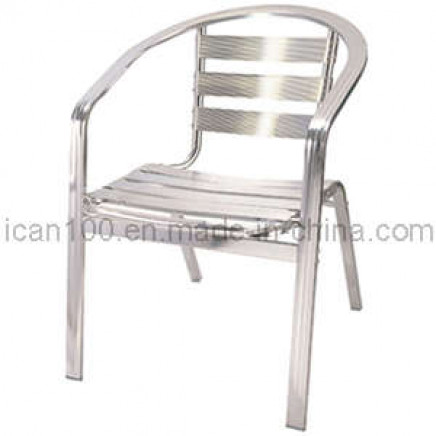 Aluminum Dining Chair with Armrest (DC-06005)