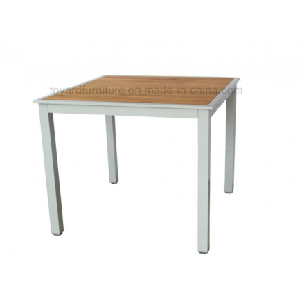 Aluminum and Teak Wood Modern Dining Furniture (D540)