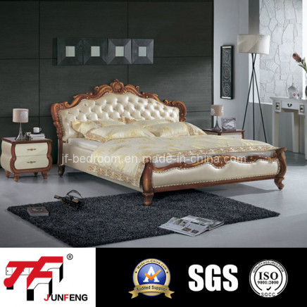 American Style Leather Bed 03#