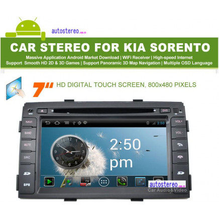 Android 4.0 Box Radio for KIA Sorento DVD Player GPS Satnav Radio Headunit 3G WiFi