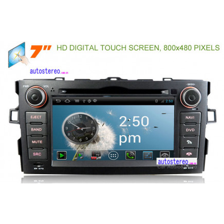 Android 4.0 Car GPS for Toyota RAV4 Headunit Autoradio 3G WiFi