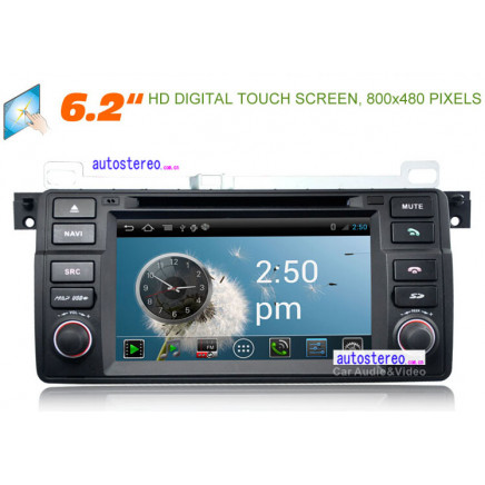 Android 4.0 Car Navigator for BMW 3 Series E46 M3 GPS Sat Nav DVD Player Stereo WiFi