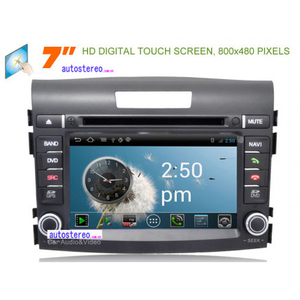 Android 4.0 Car Navigator for Honda Cr-V CRV Car DVD GPS Sat Nav Radio Headunit 3G WiFi