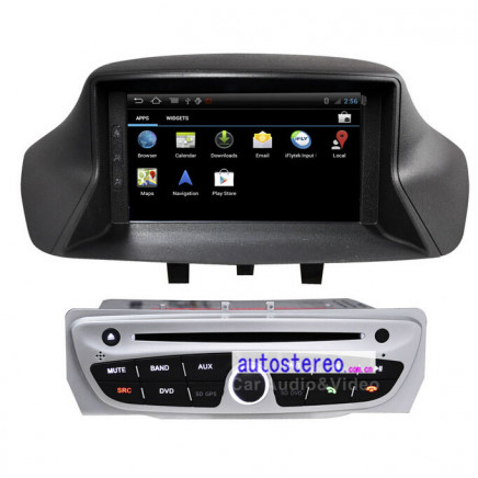 Android 4.0 Car Navigator for Renault Megane III 3 GPS System Satnav DVD Player Radio