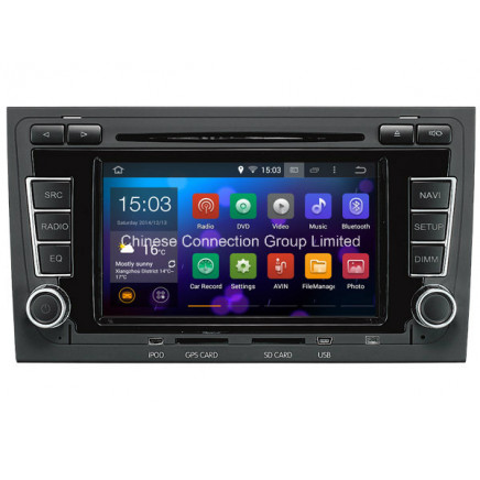 Android 4.4.4 Autoradio DVD MP5 Player for Audi A4