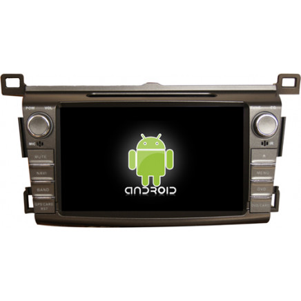 Android System 2 DIN Car DVD for Toyota RAV4 2013 with GPS iPod DVR Digital TV Bt Radio 3G/WiFi