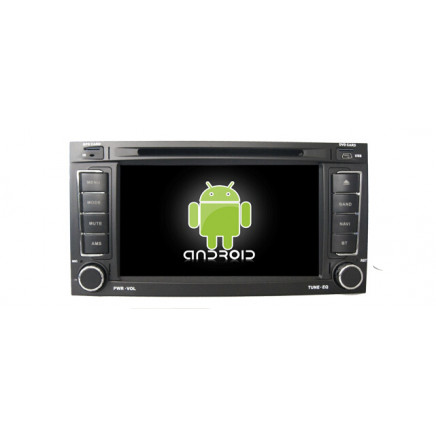 Android Vw Touareg Car Audio Player with GPS Navigation System