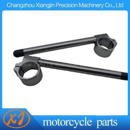 Anodizing Motorcycle Aluminum CNC Machined Clip on Handle Bar