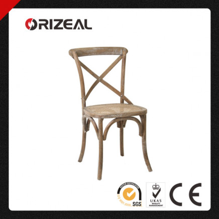 Antiqued Classical Bradford X Back Chair (OZ-SW-035)