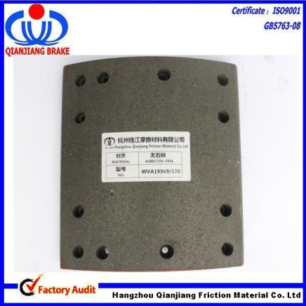Asbestos Non-Asbestos Brake Drum Type Brake Lining