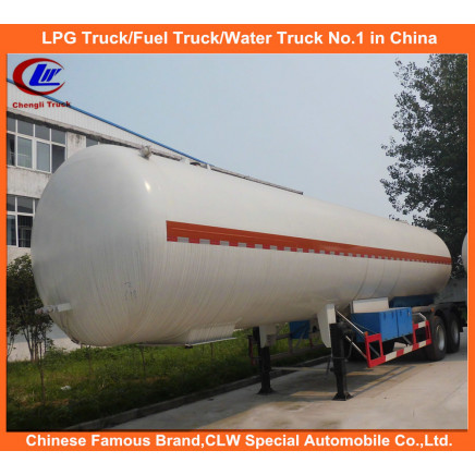Asme 2 Axle LPG Truck Trailer