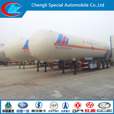 Asme Good Quality Factory Selling 3 Axle 56cbm LPG Semi Trailer
