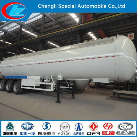 Asme High Pressure Gas Tube Trailer Q370r Tri Axle Trailers 56cbm 3 Axle LPG Gas Trailer