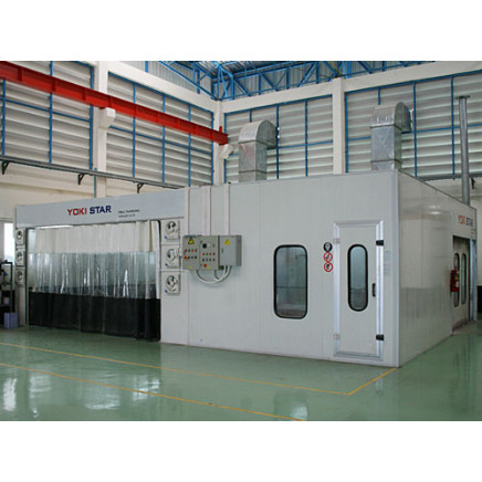 Auto Body Dry Spray Booth Excellent Ventilation