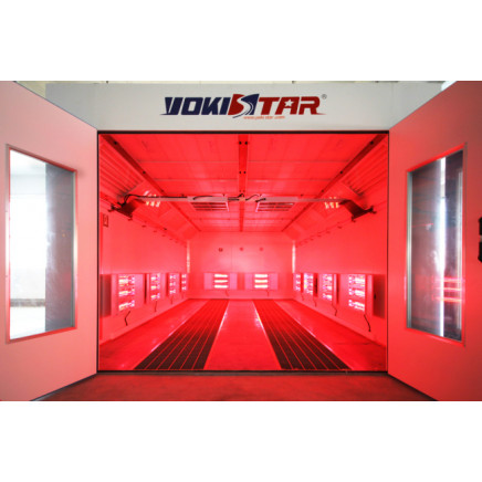 Auto Car Paint Booth Infrared Curing Lamps Heating Booth