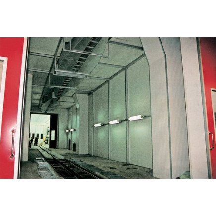 Auto Long Bus Coating Room, Spray Booth