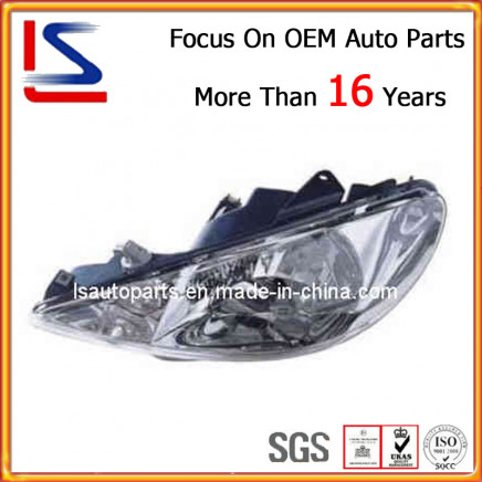 Auto Parts - Single Head Lamp for Peugeot 206 2003-2007