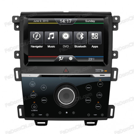Auto Stereo Radio Car DVD Player GPS Navigation for Ford Edge 2013 (C9001FE)