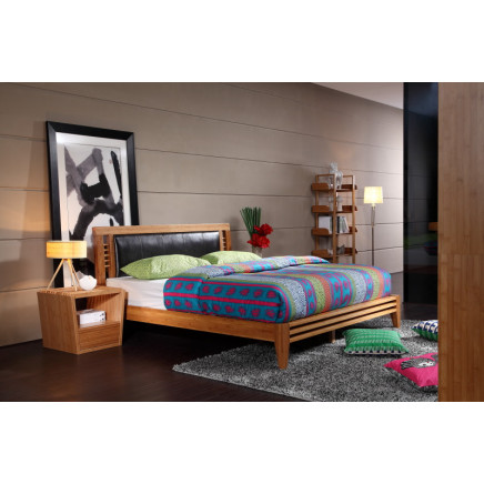 Bamboo Bed Bamboo Bedside Table