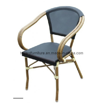 Bamboo Chair with Sling Textile Garden Outdoor Patio Furniture (S290)