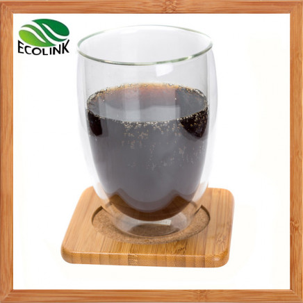 Bamboo Cup Mat Cork Coaster