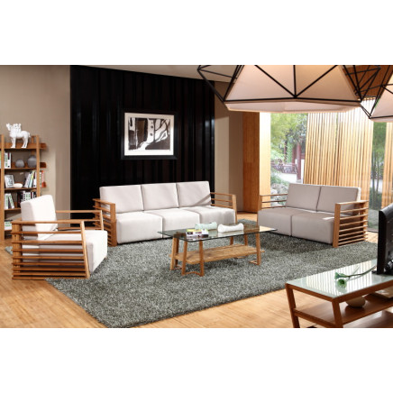 Bamboo Modern Sofa Set for Living Room Furniture