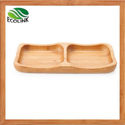 Bamboo Relish Dish / Bamboo Plate