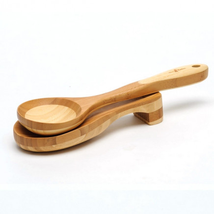 Bamboo Spoon Holder Stand