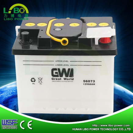 Battery Scrap DIN60/56073 Auto Battery
