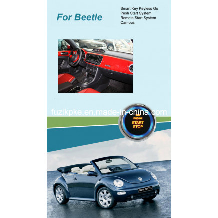Beetle Entry Keyless Go, Smart Key Push Button, Remote Start Can-Bus Alarm for Volkswagen
