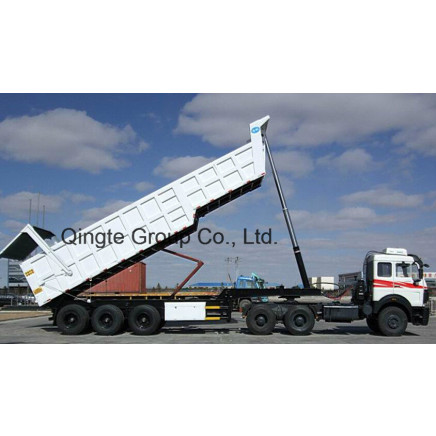 Beiben Strenthened Heavy Duty Rear Tipping Semi Trailer (QDT9400ZHX)