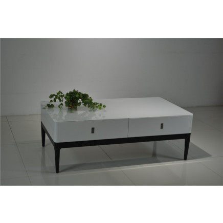 Bent Tempered Glass Coffee Table (CJ-2023A)
