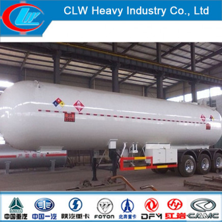 Best Price Supply 60m3 Propane Semi Trailer with Transportation