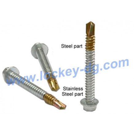 Bi-Metal Self Drilling Screw