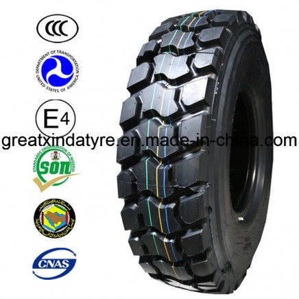 Big Block Pattern Truck Tyre with EU-Label (1200R20 18PR)